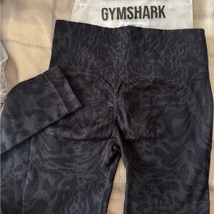 Gymshark Charcoal Patterned Leggings